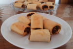 mini rolled pastry