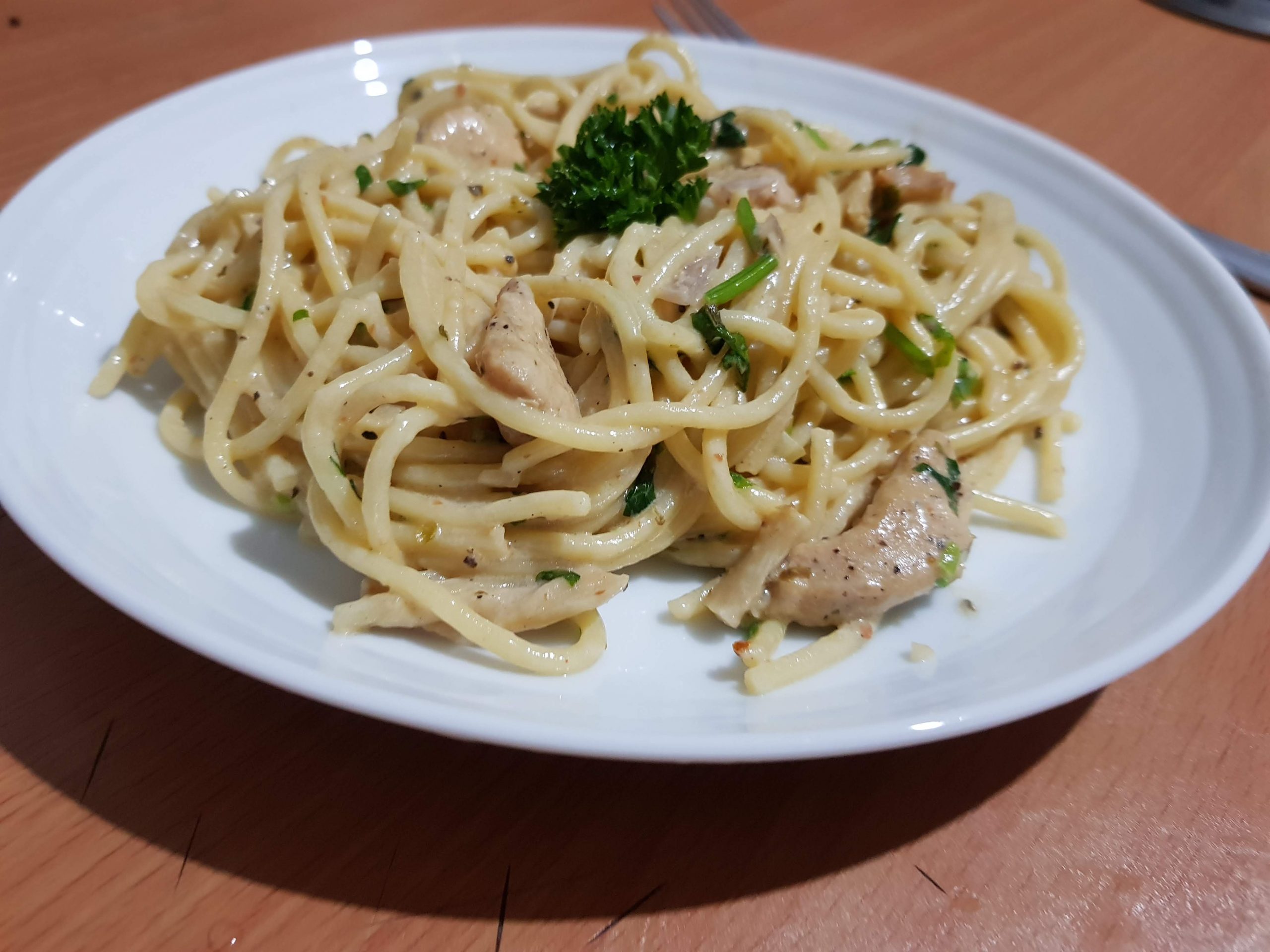 chicken alfredo